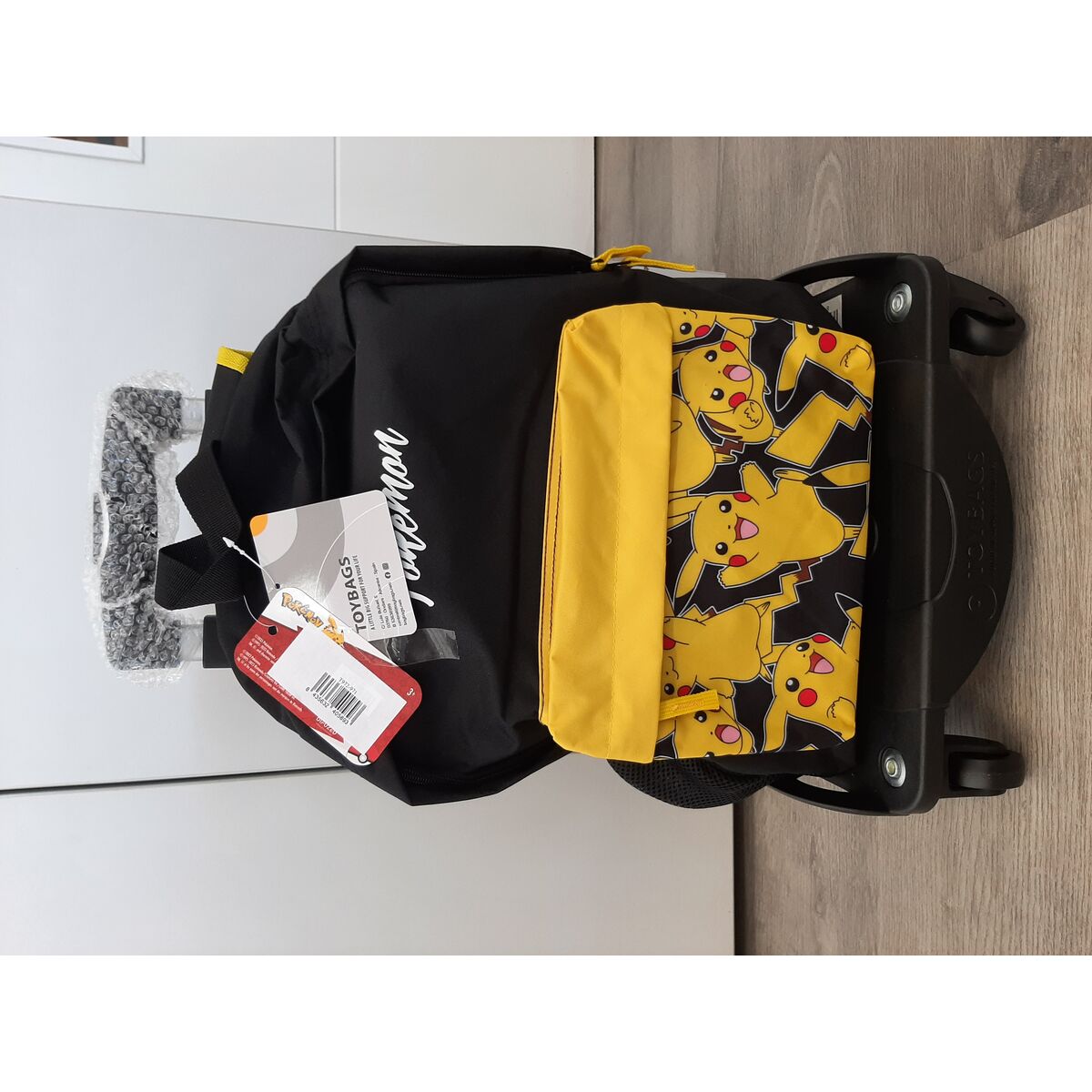 School Rucksack with Wheels Pokémon Pikachu 42 x 31 x 13,5 cm