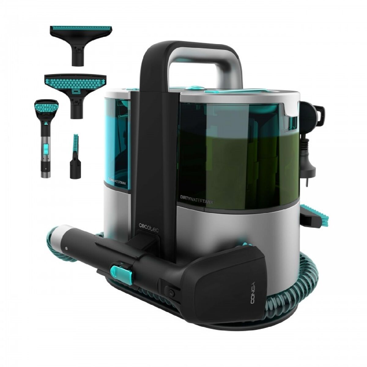 Aspirador para tapicería y alfombras Cecotec Conga 4000 Carpet&Spot Clean XL Advance