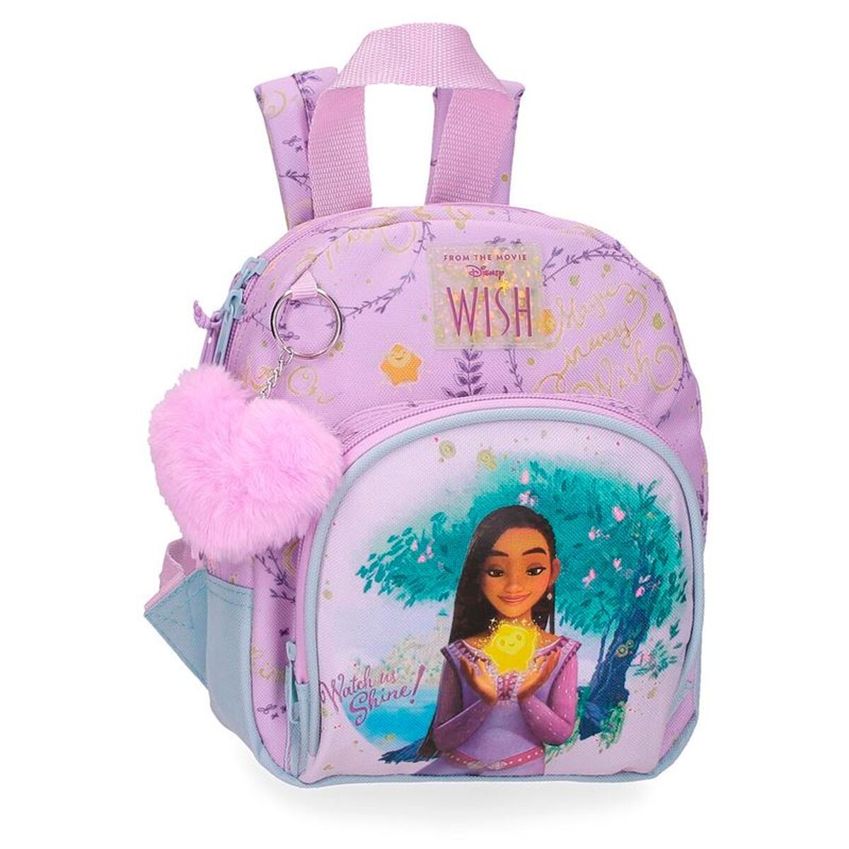 Schoolrugzak Disney Wish Watch Us Shine Roze
