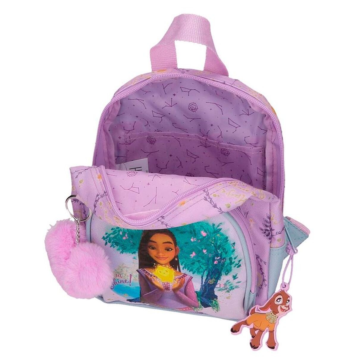 Schoolrugzak Disney Wish Watch Us Shine Roze