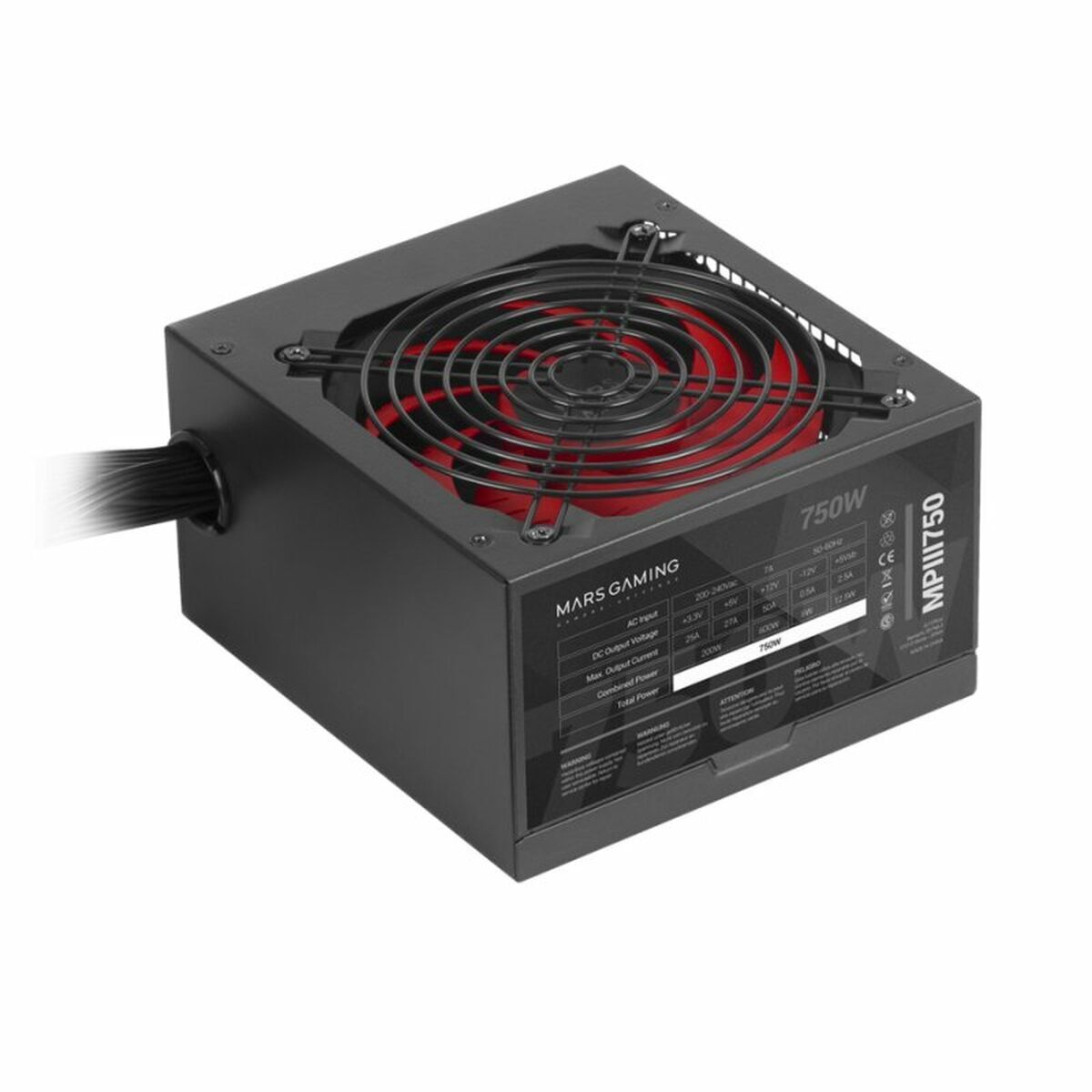 Bild von Power supply Mars Gaming MPIII750 ATX 750 W
