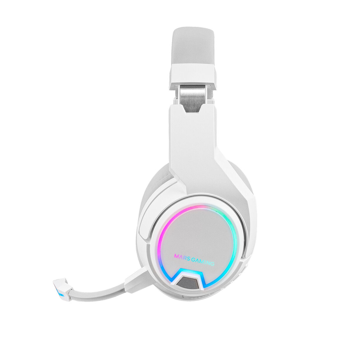 Bild von Headphones with Microphone Mars Gaming MHW-100 White