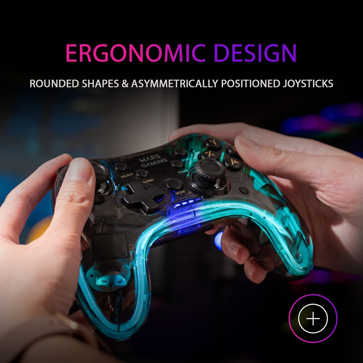 Bild von Wireless Gaming Controller Mars Gaming MGP24