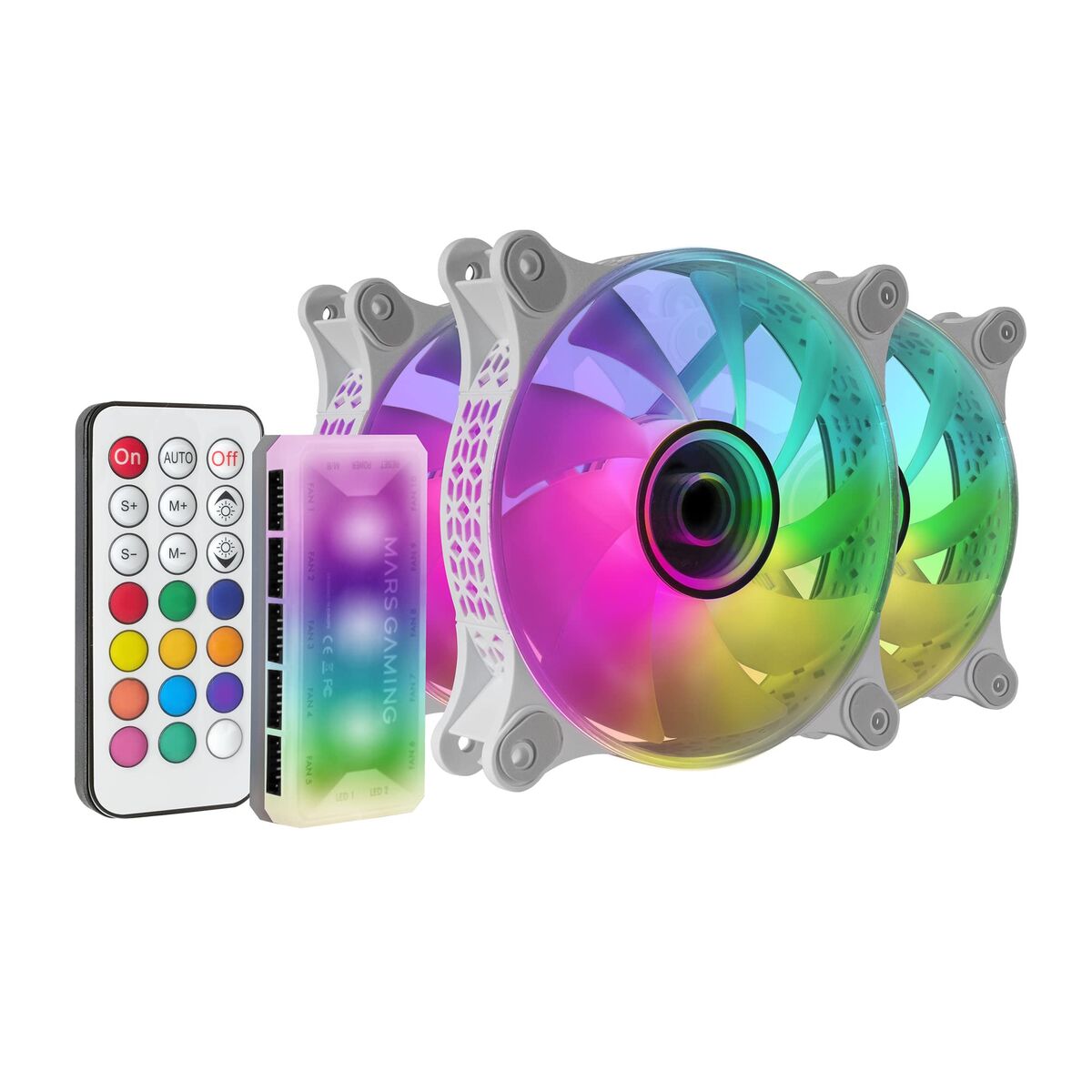 Bild von Cooling Base for a Laptop Mars Gaming MF3DKITW Ø 12 cm