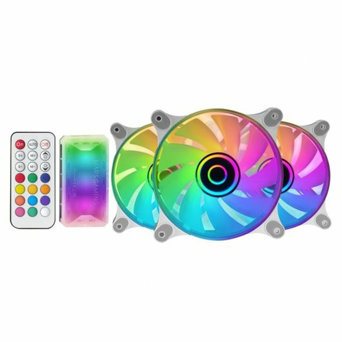 Bild von Cooling Base for a Laptop Mars Gaming MF3DKITW Ø 12 cm