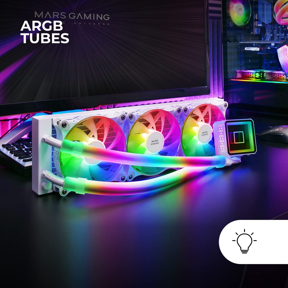 Bild von Liquid Refrigeration Kit Mars Gaming ML-ULTRA360 ARGB
