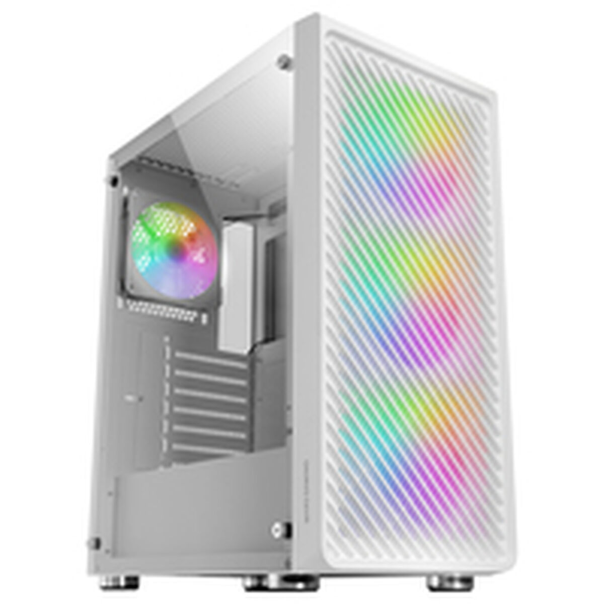 Picture of ATX Semi-tower Box Mars Gaming MCFW White