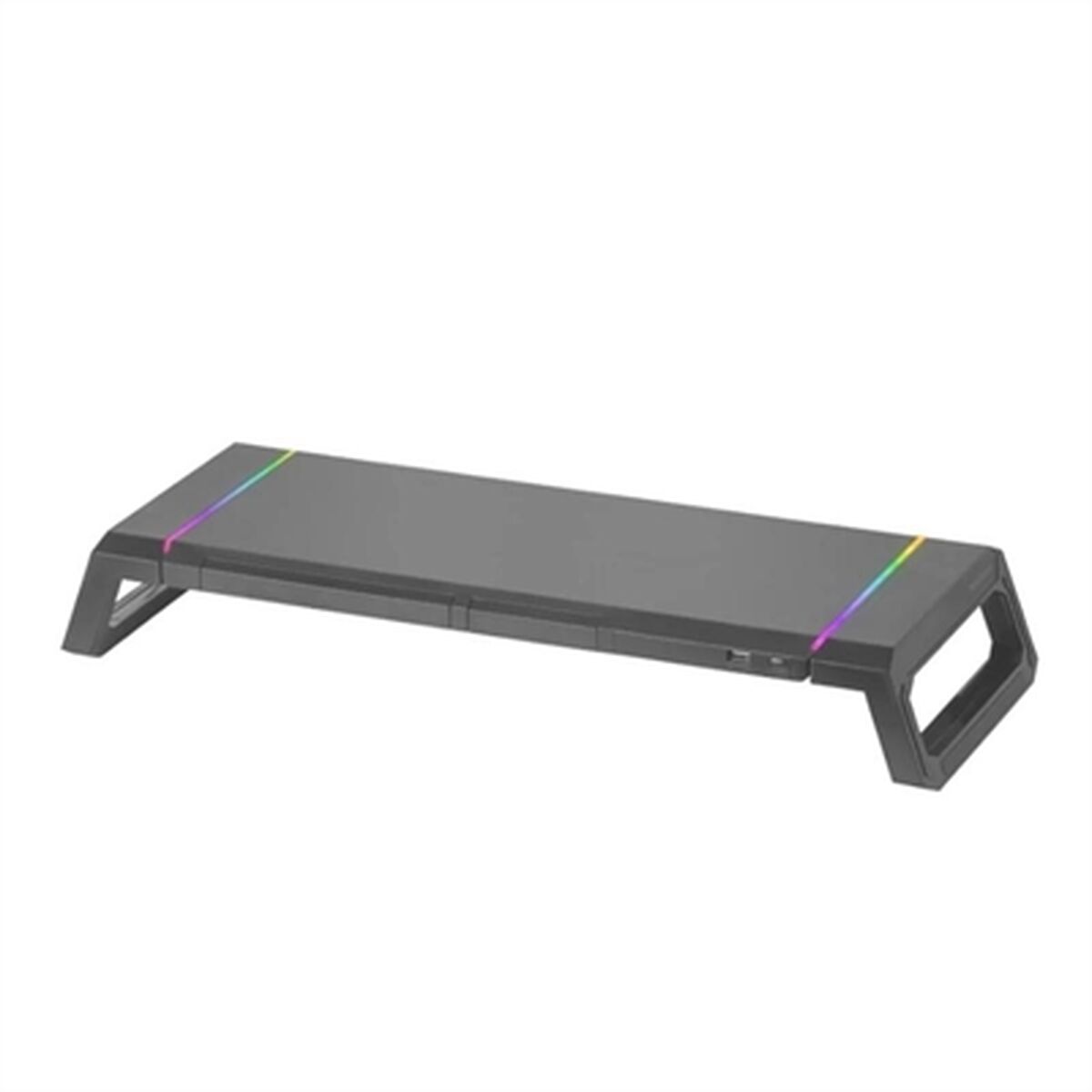 Skærm bord støtte Mars Gaming MGSONE Sort LED RGB