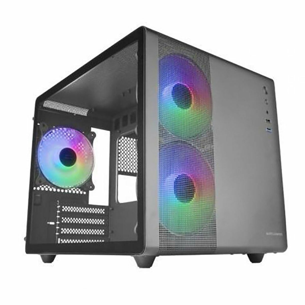 Picture of ATX Semi-tower Box Mars Gaming MC400 White Black