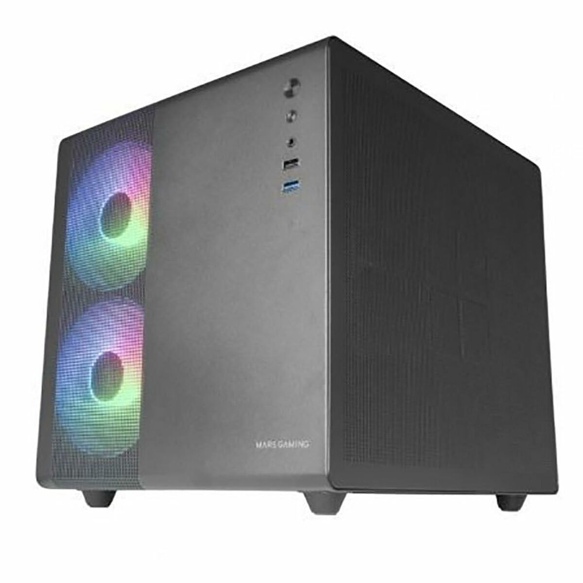 Picture of ATX Semi-tower Box Mars Gaming MC400 White Black