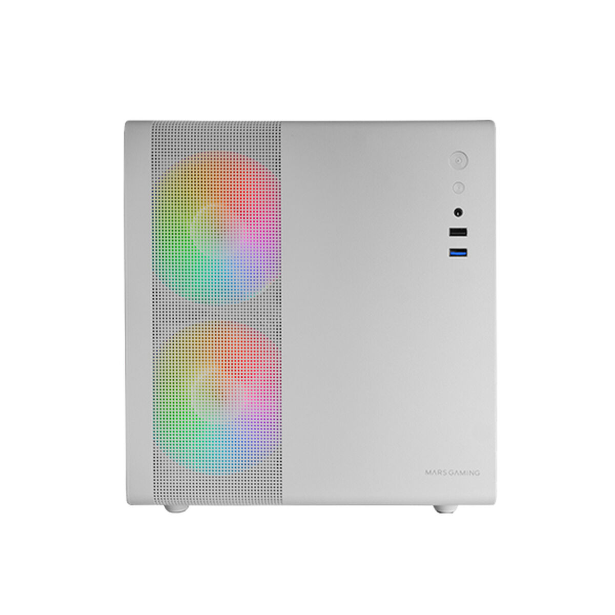 Picture of ATX Semi-tower Box Mars Gaming MC400W White Black