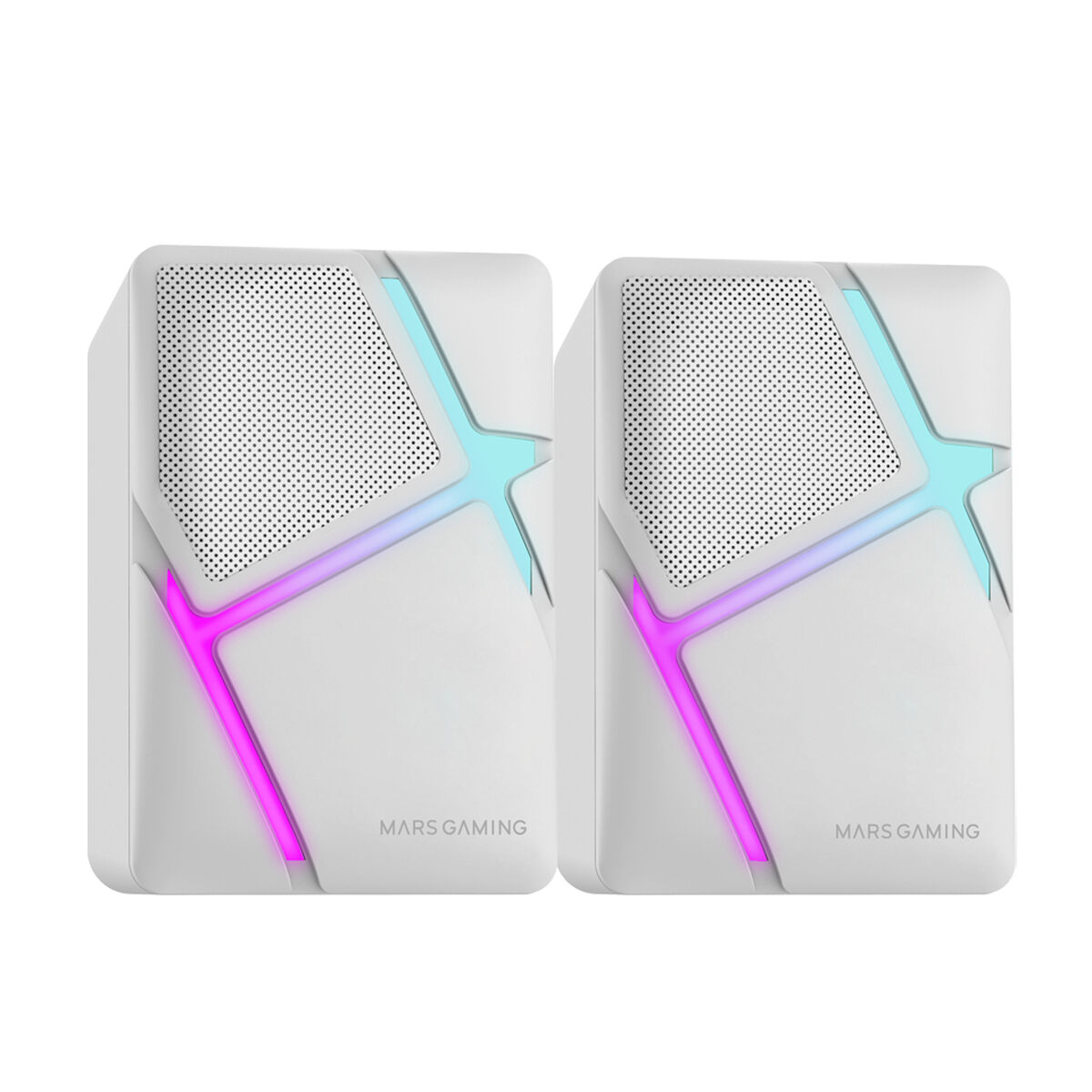 Obrazek Portable Bluetooth Speakers Mars Gaming MSHW White Black 4 W