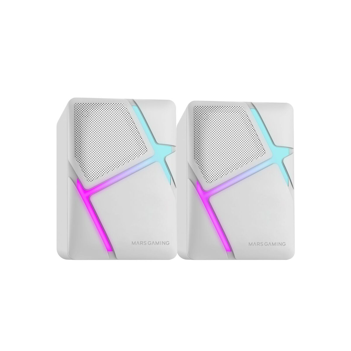 Obrazek Portable Bluetooth Speakers Mars Gaming MSHW White Black 4 W