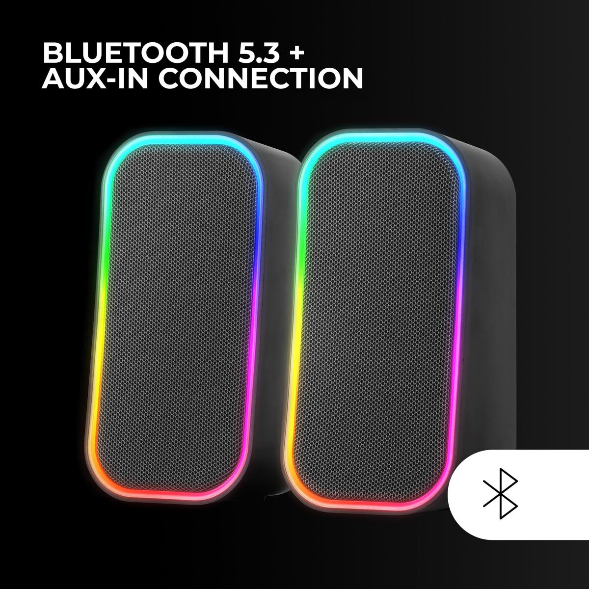 Bild von PC Speakers Mars Gaming MSOM Black 20 W