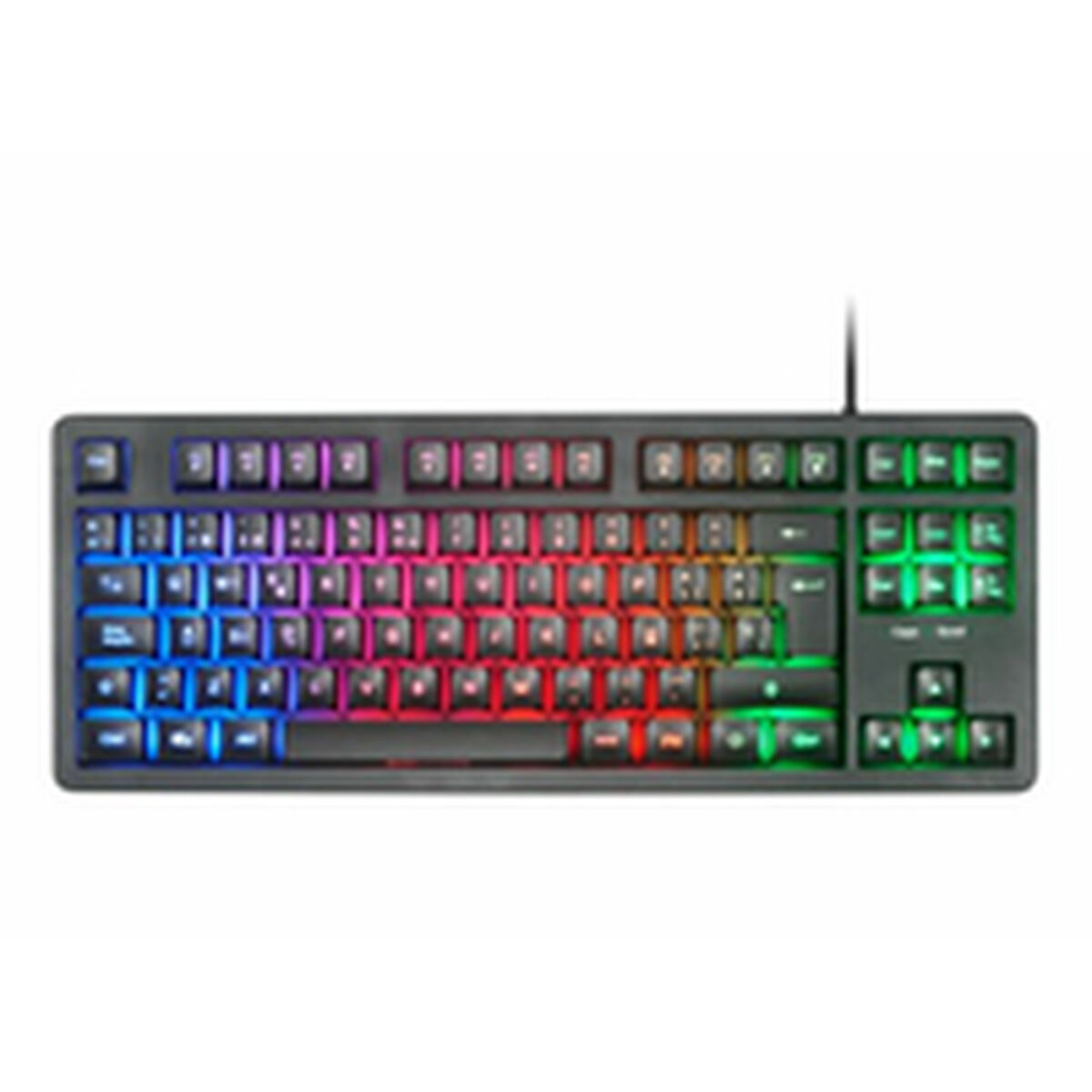 Obrazek Keyboard Mars Gaming MK023ES Black Spanish Qwerty