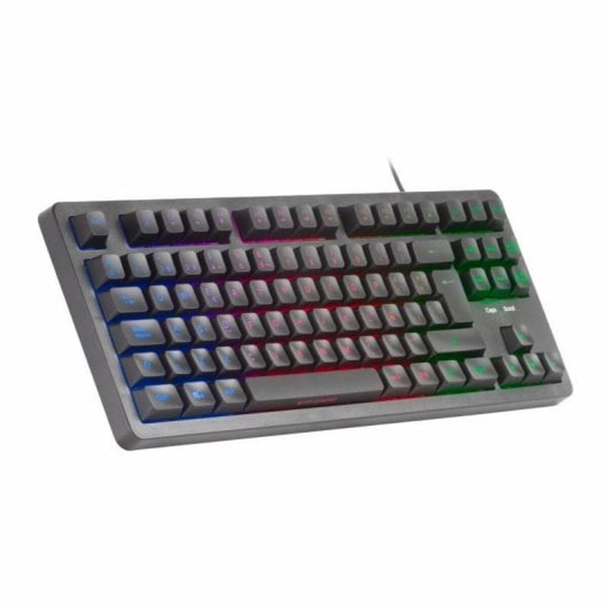 Obrazek Keyboard Mars Gaming MK023ES Black Spanish Qwerty