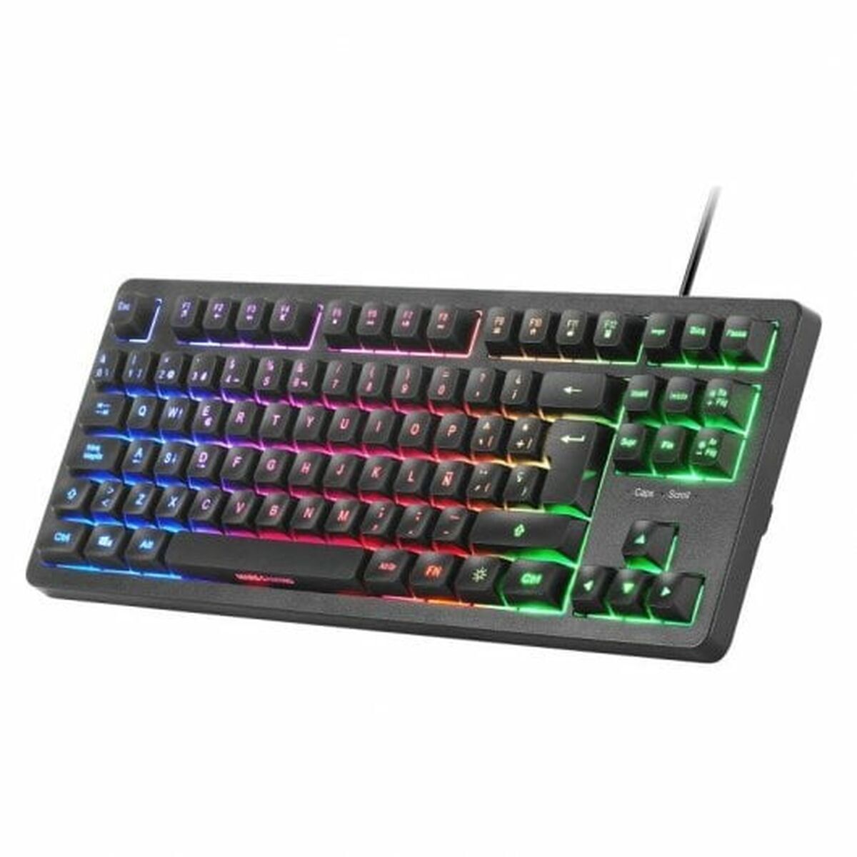 Obrazek Keyboard Mars Gaming MK023ES Black Spanish Qwerty