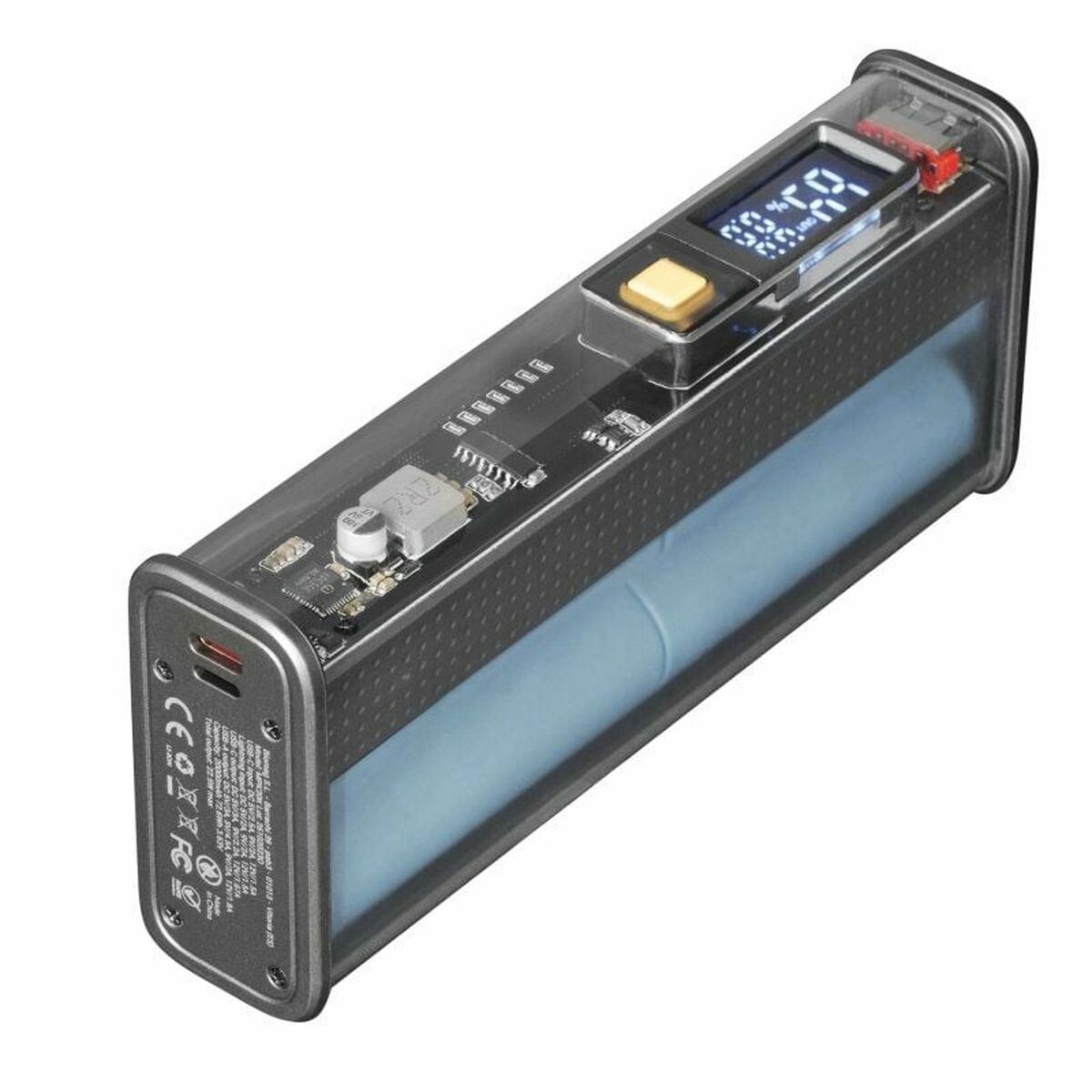 Afbeeldingen van Powerbank Tacens TACMARS-MPK-20K Black 20000 mAh