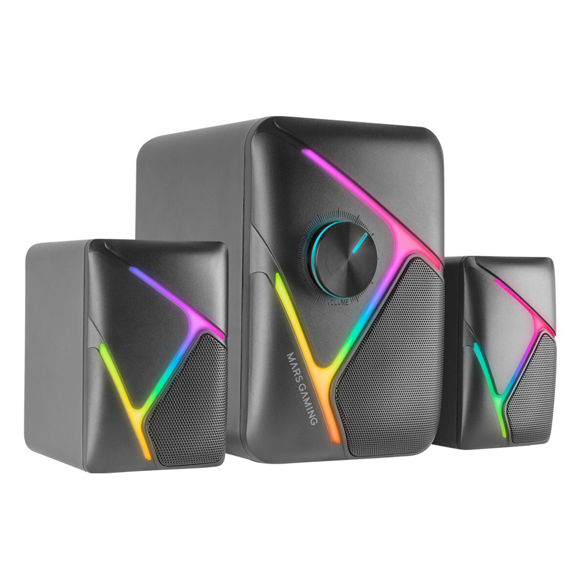 Obrazek PC Speakers Mars Gaming MSH21 Black 4 W