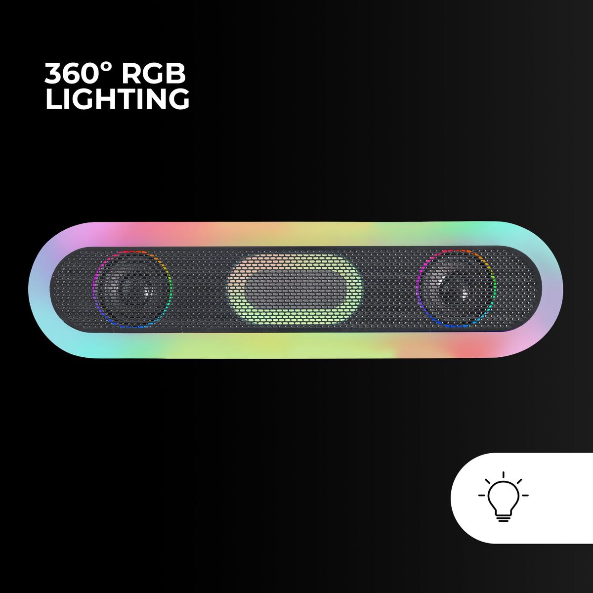 Bild von PC Speakers Mars Gaming MSBORB Black 20 W 4 W