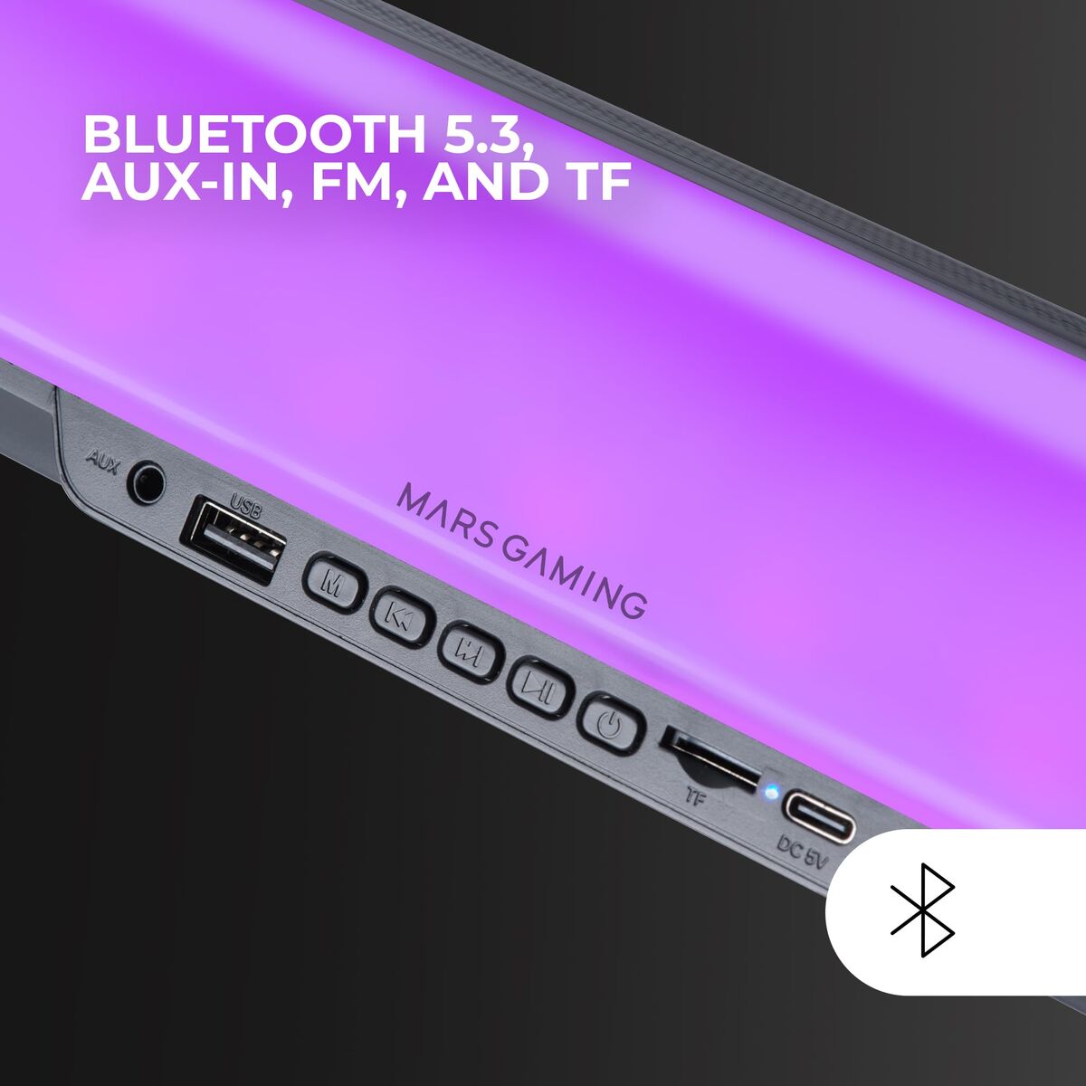 Bild von PC Speakers Mars Gaming MSBORB Black 20 W 4 W