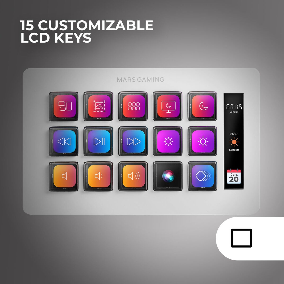 Bild von Privacy Filter for Monitor Mars Gaming MSDONEW