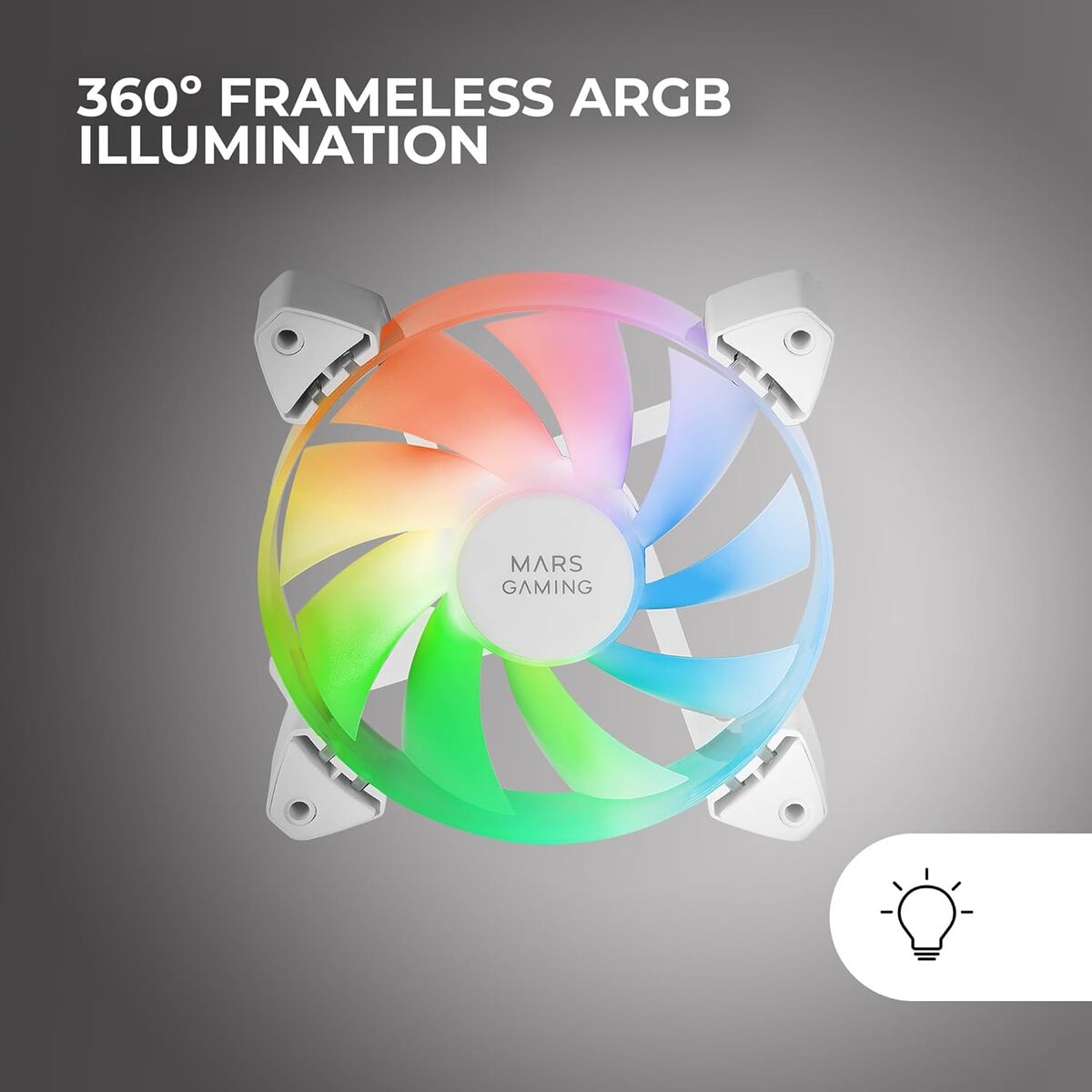 Bild von CPU Fan Mars Gaming MF-3AW Ø 12 cm