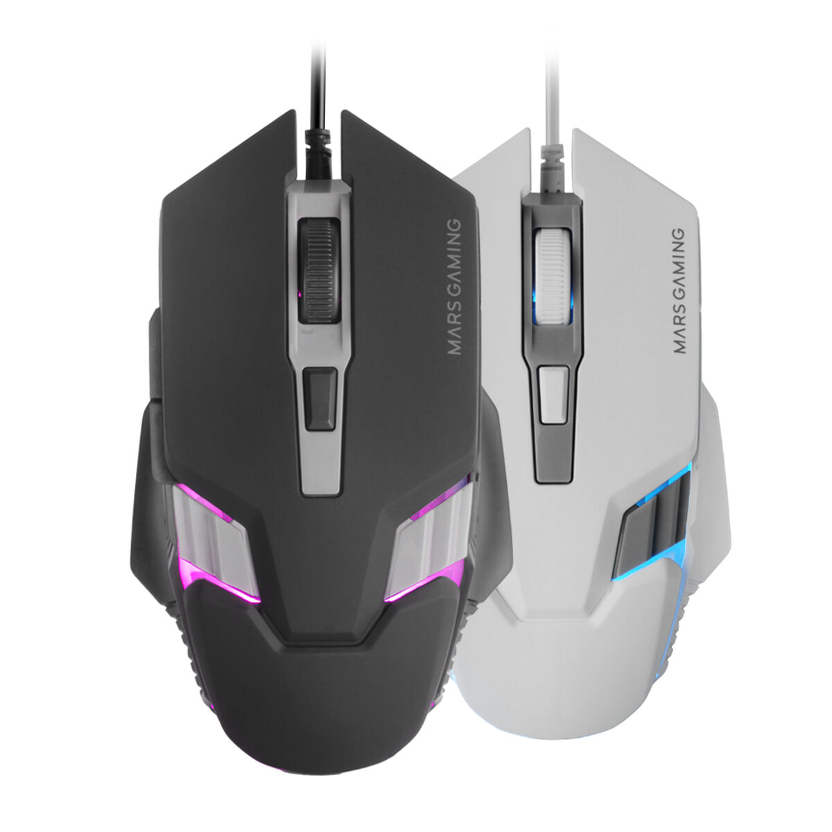 Bild von Gaming Mouse Mars Gaming MM024 WH White 4000 dpi
