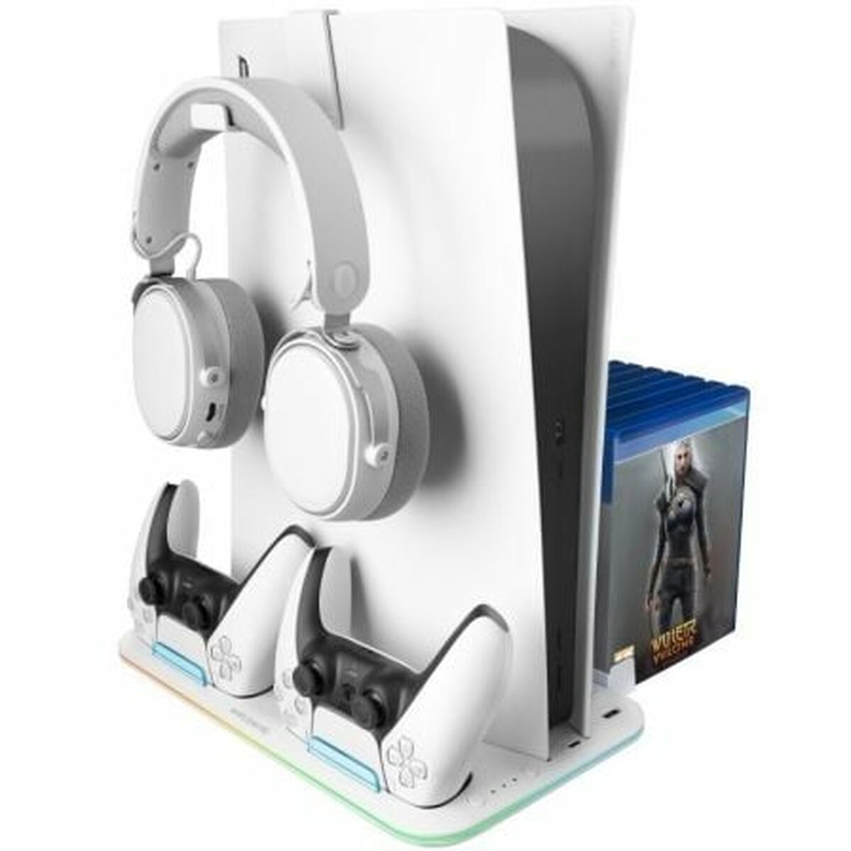 Picture of Headphone stand Mars Gaming MPS5B2 White