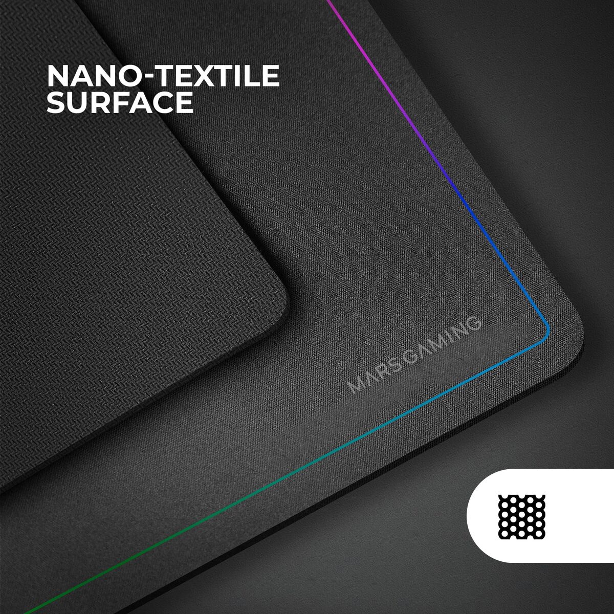 Bild von Gaming Mouse Mat Mars Gaming MMP124 Black