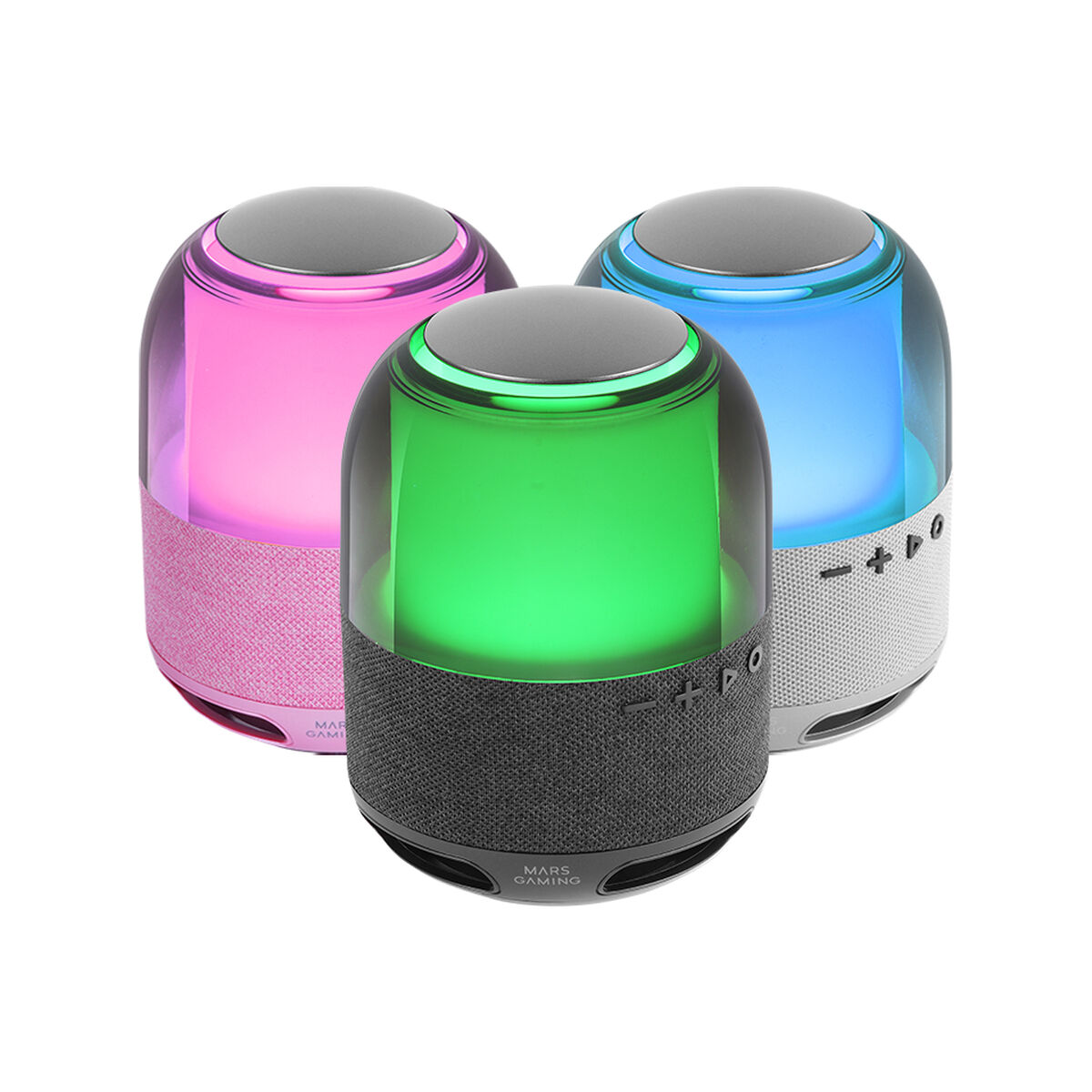 Bild von Portable Bluetooth Speakers Mars Gaming MSFLOWP Pink 15 W 4 W
