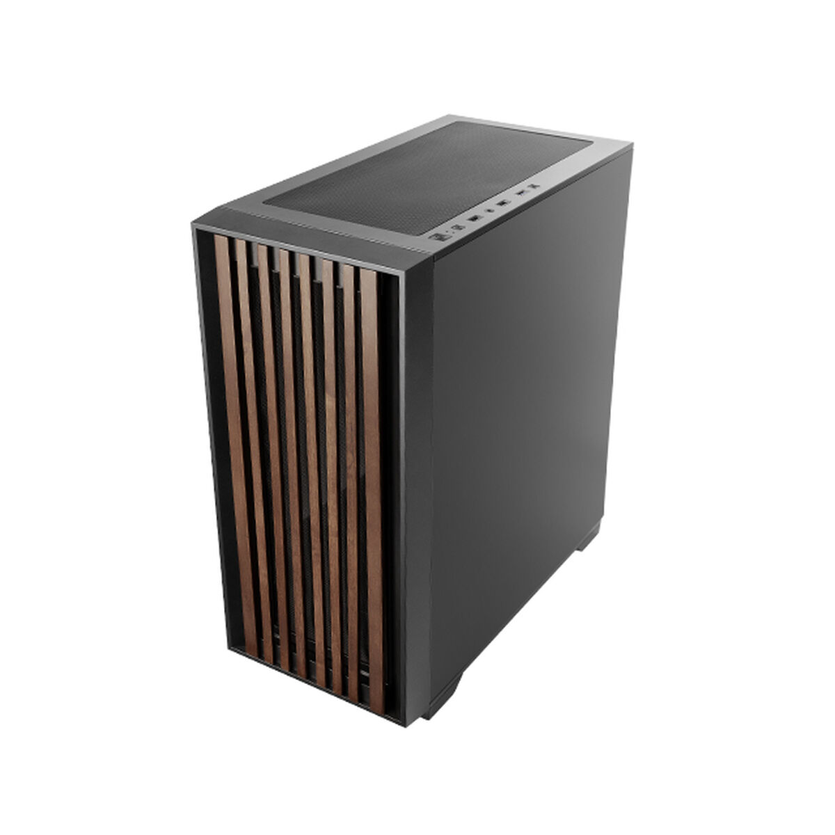 Afbeeldingen van ATX Semi-tower Box Mars Gaming MCWOODDC Black