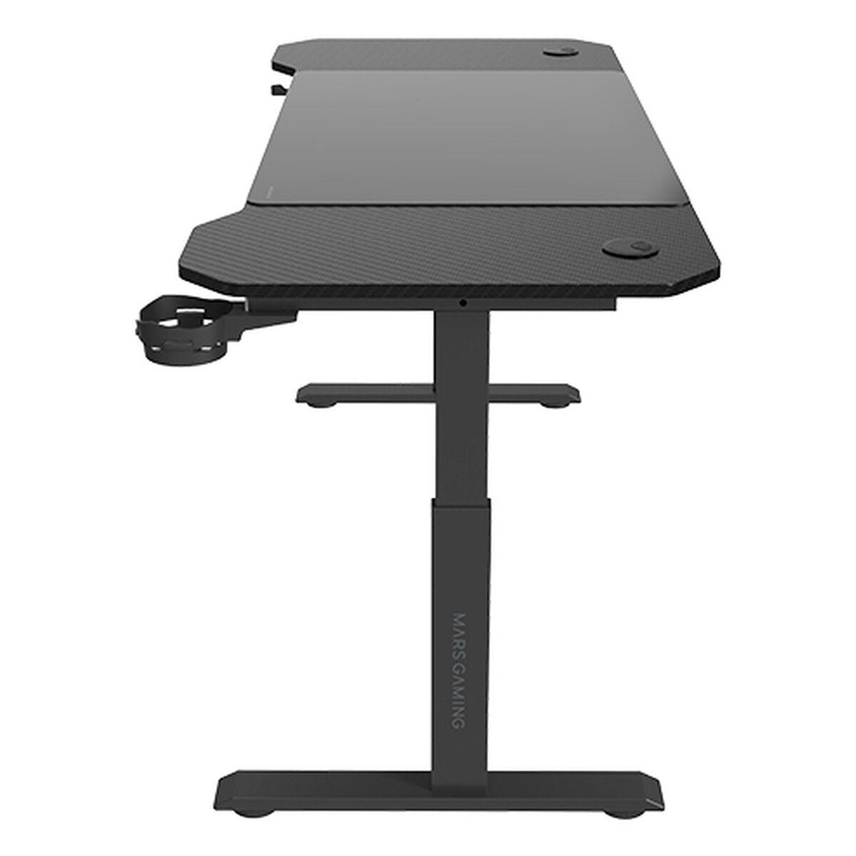 Afbeeldingen van Desk Gaming Mars Gaming ERGO Black 140 x 60 cm
