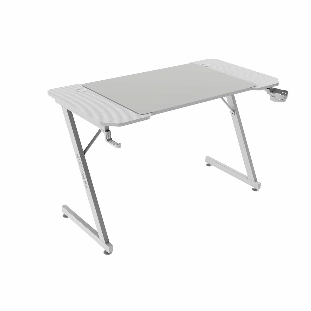 Afbeeldingen van Desk Gaming Mars Gaming ERGO White 140 x 60 cm