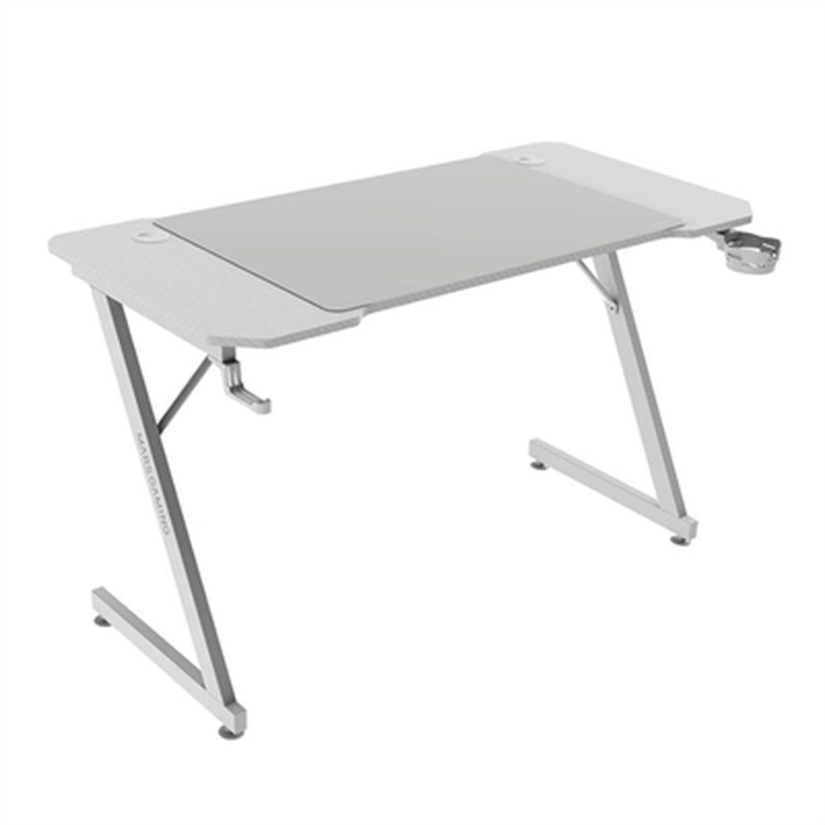 Afbeeldingen van Desk Gaming Mars Gaming ERGO White 140 x 60 cm