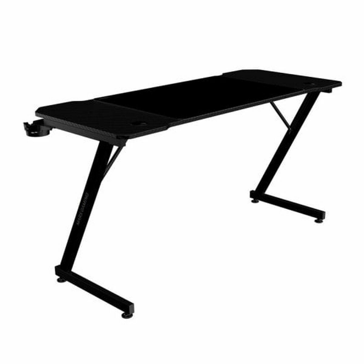 Afbeeldingen van Desk Gaming Mars Gaming ESCRITORIO ERGO Black 140 x 60 cm