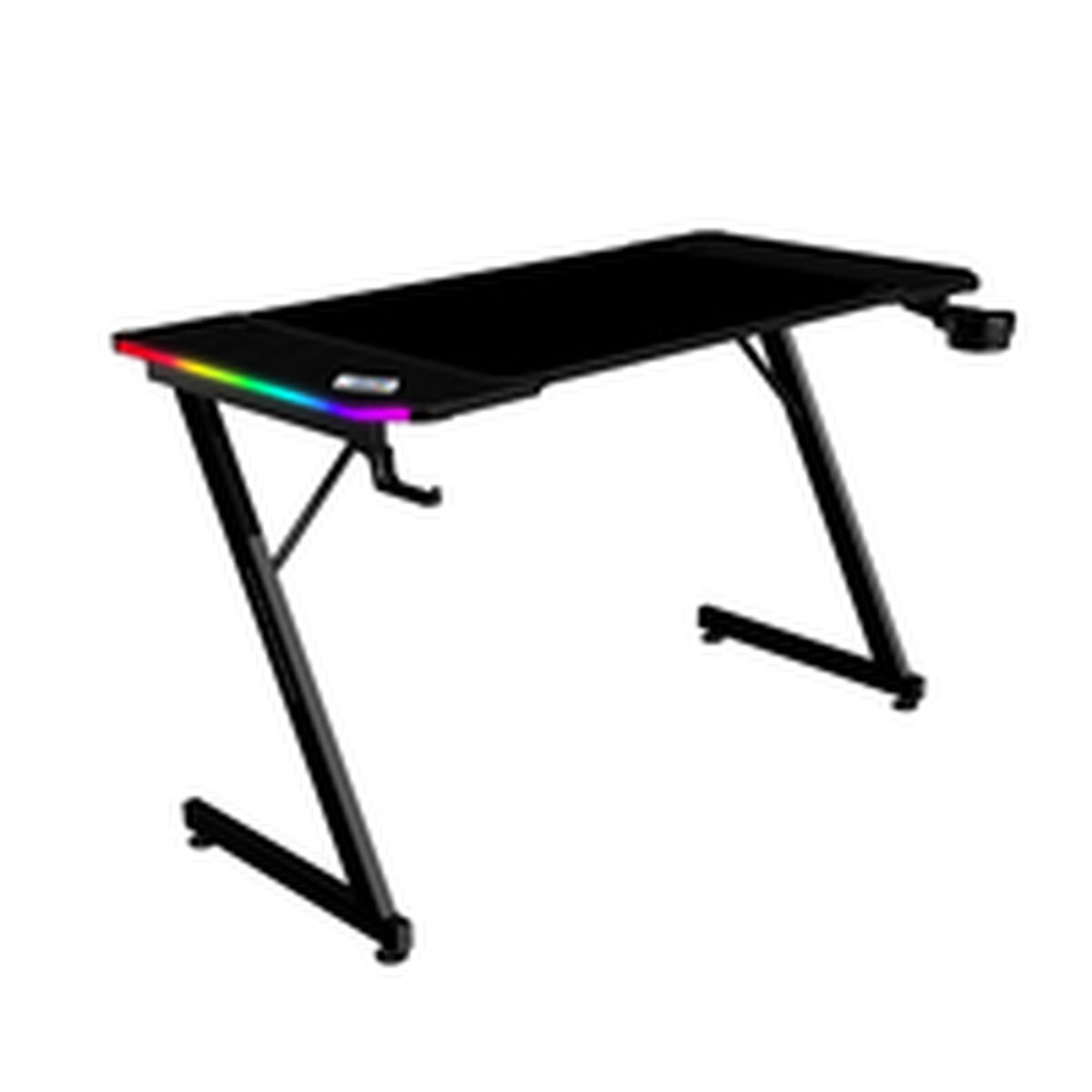 Afbeeldingen van Desk Gaming Mars Gaming ESCRITORIO ERGO RGB Black 120 x 60 cm
