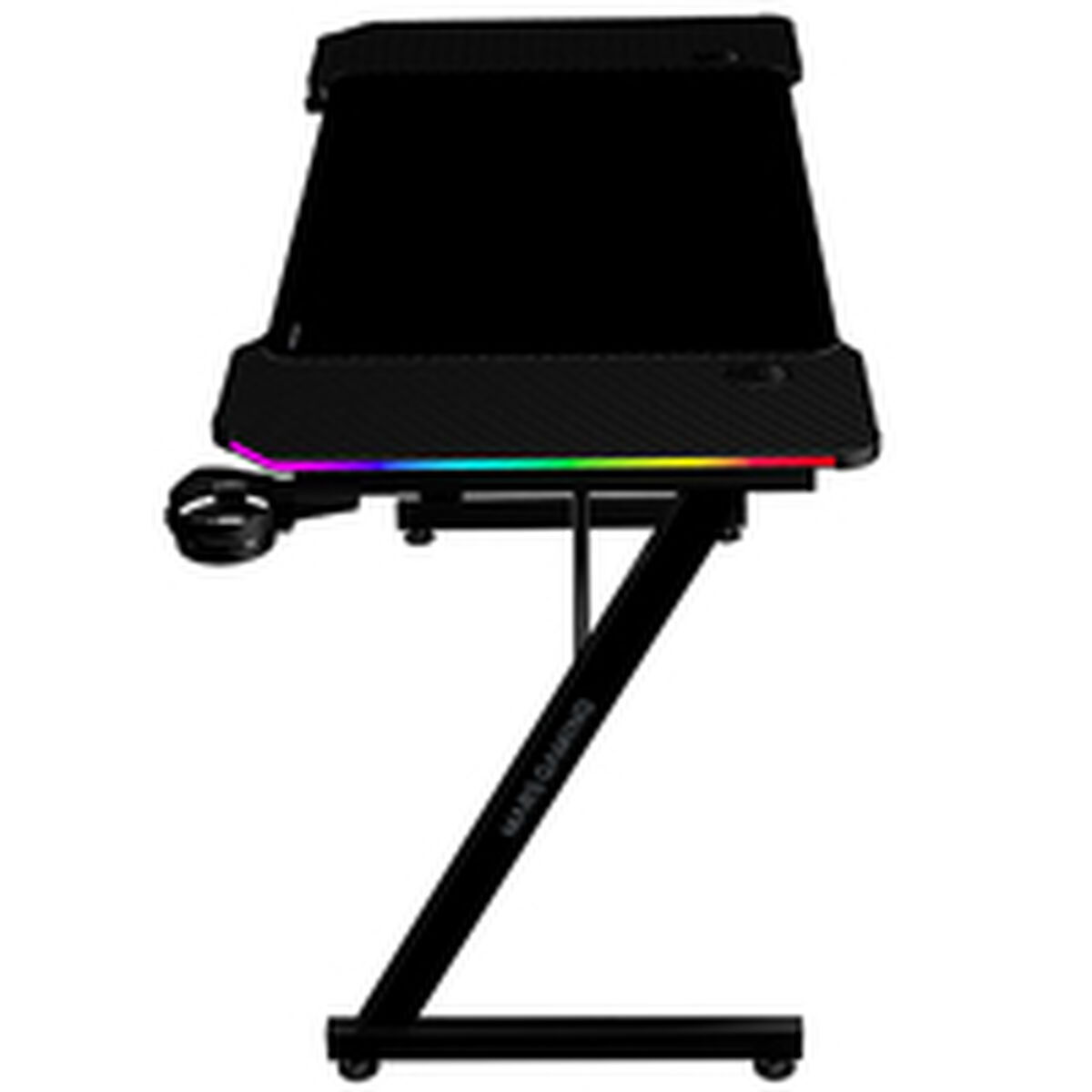 Afbeeldingen van Desk Gaming Mars Gaming ESCRITORIO ERGO RGB Black 120 x 60 cm