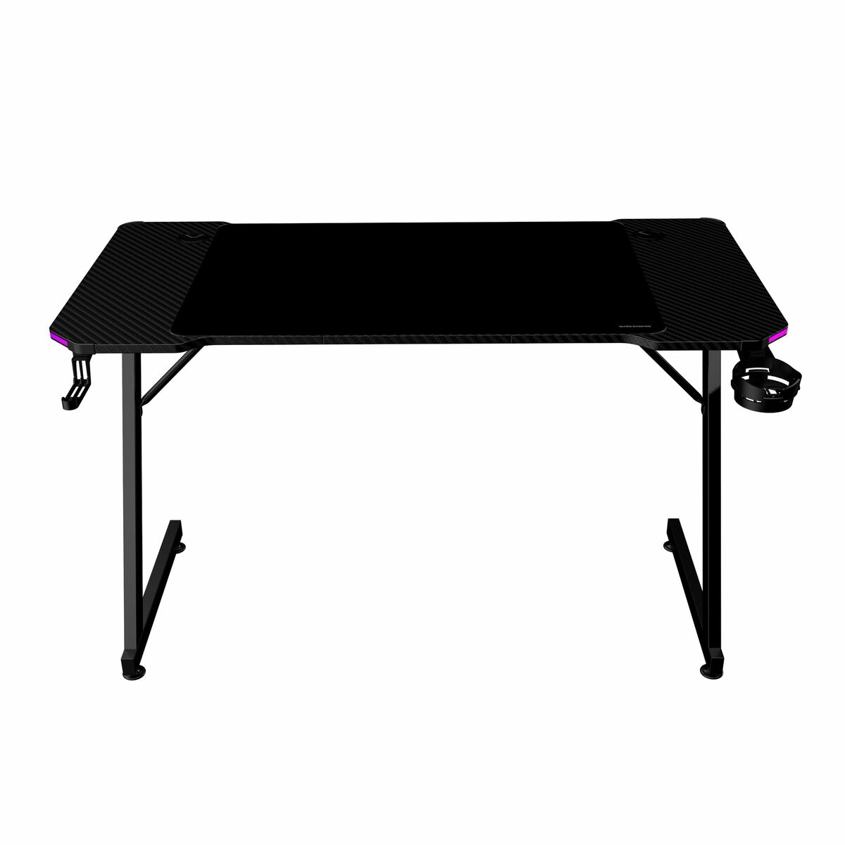 Afbeeldingen van Desk Gaming Mars Gaming ESCRITORIO ERGO RGB Black 120 x 60 cm