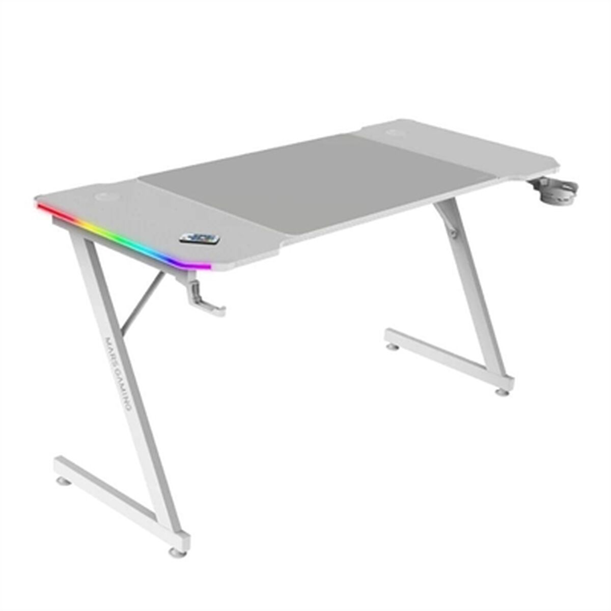 Afbeeldingen van Desk Gaming Mars Gaming ERGO White 140 x 60 cm