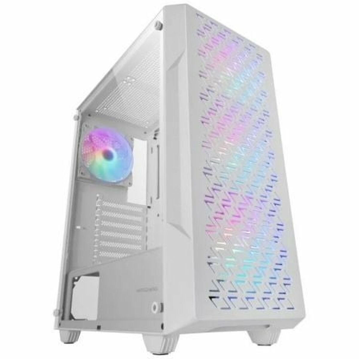 Afbeeldingen van ATX Semi-tower Box Mars Gaming MCGEOW White
