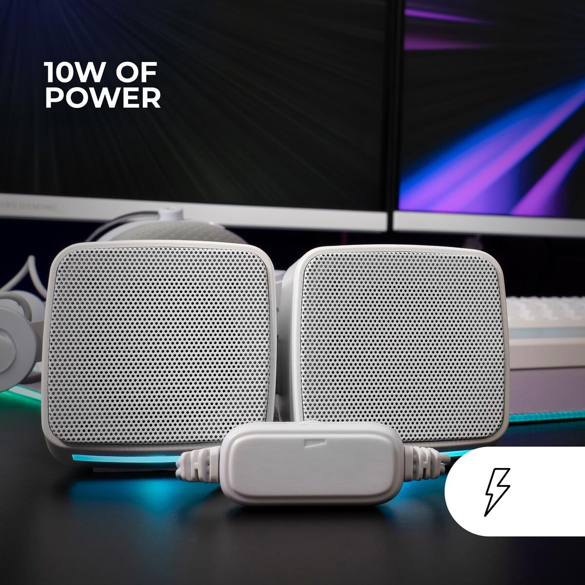 Bild von PC Speakers Mars Gaming MS-PRO White 4 W