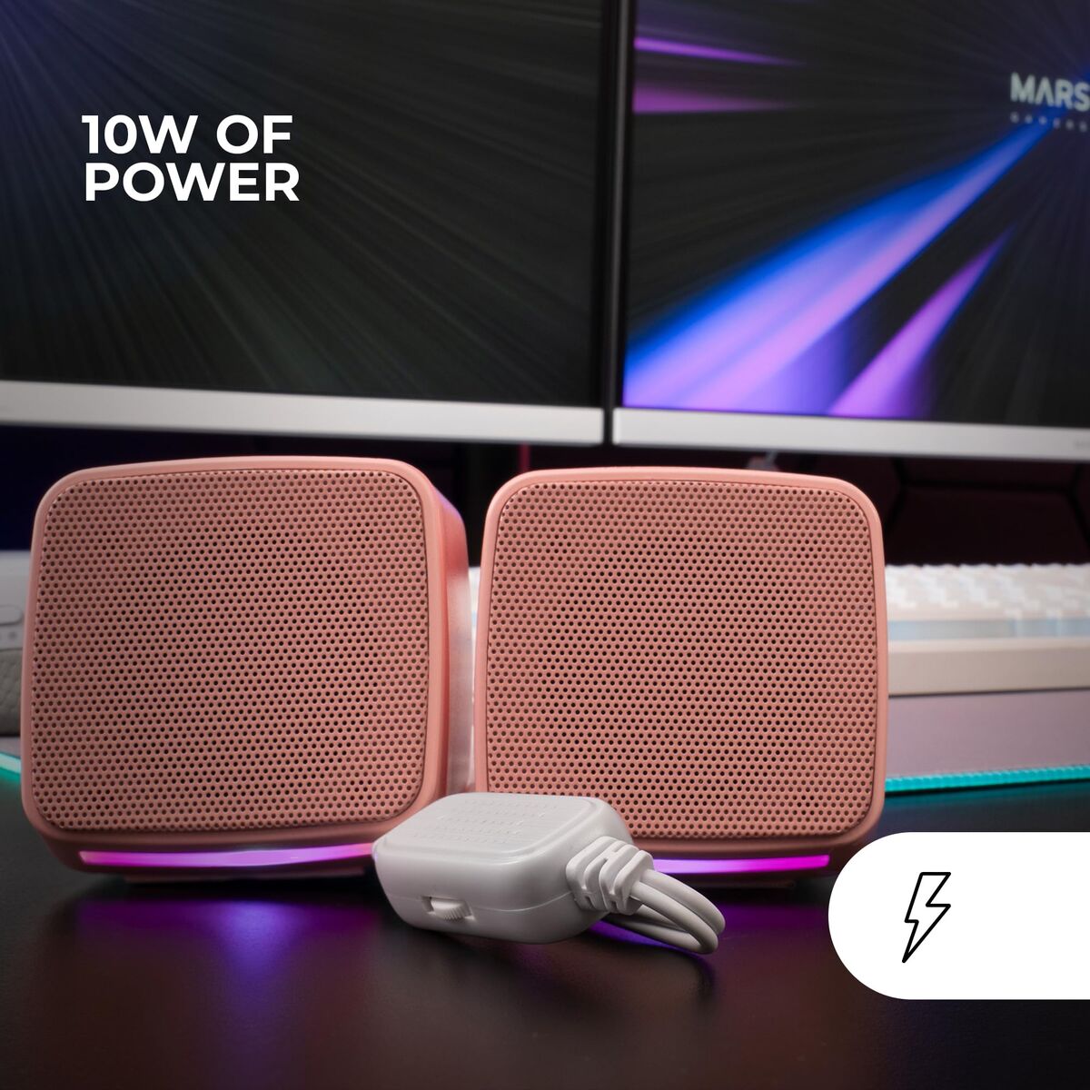 Bild von PC Speakers Mars Gaming MS-PRO Pink 4 W