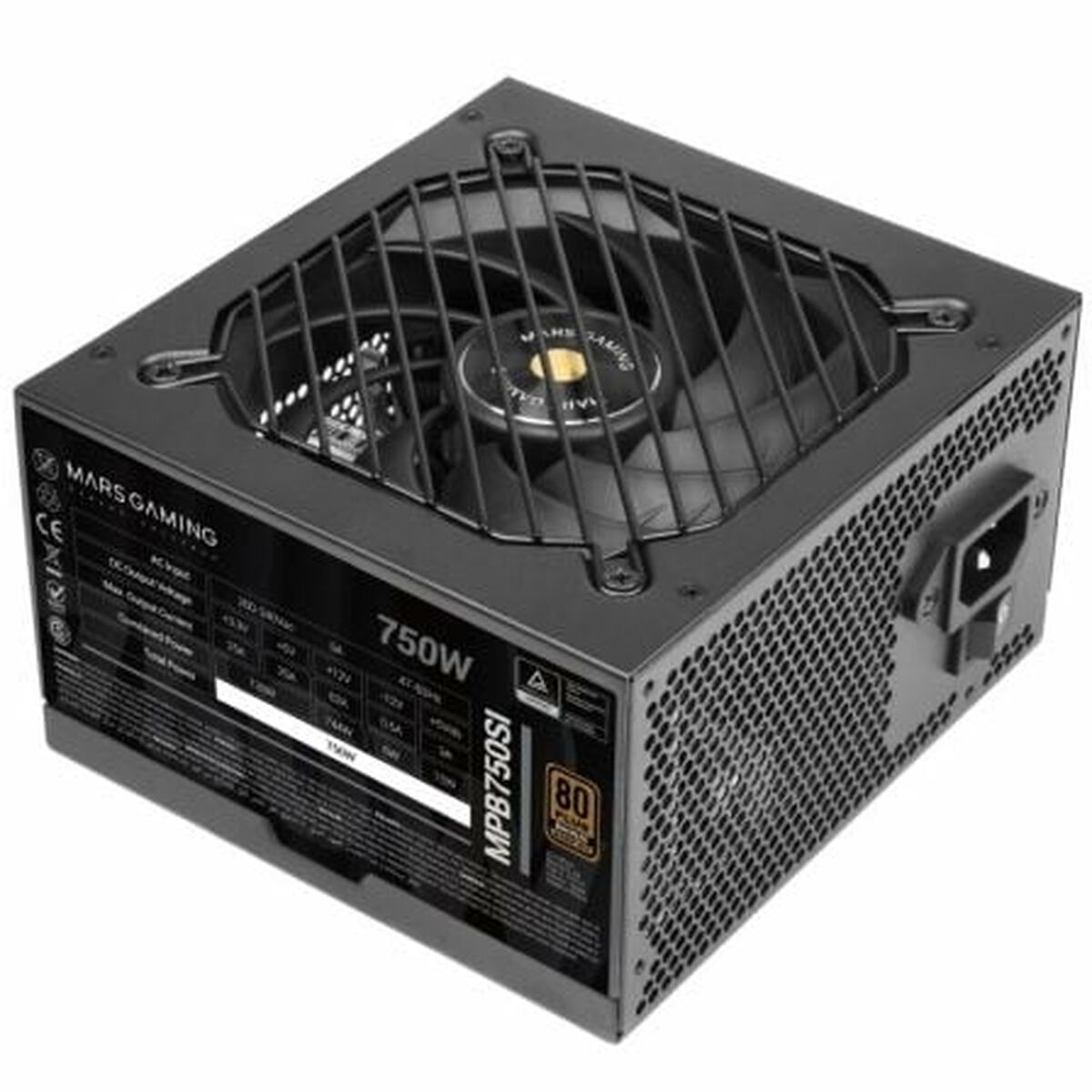 Bloc dAlimentation Tacens TACMARS-MPB750SI ATX 750 W 80 Plus Bronze