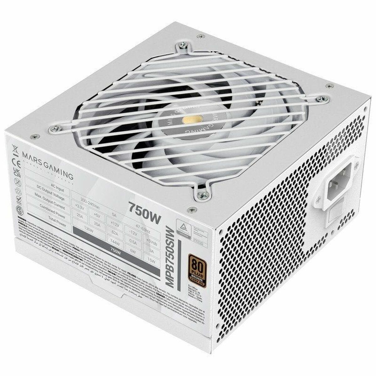 Afbeeldingen van Power supply Mars Gaming MPB750SIW ATX 750 W 80 Plus Bronze