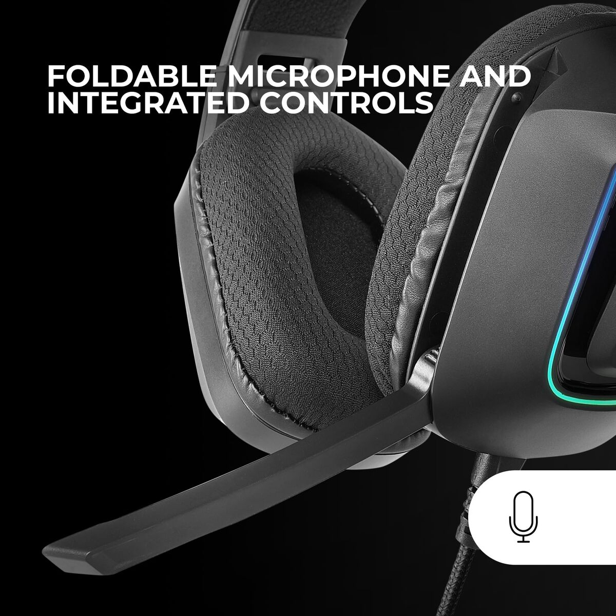 Headphones Mars Gaming MHSTRIKE Black Multicolour