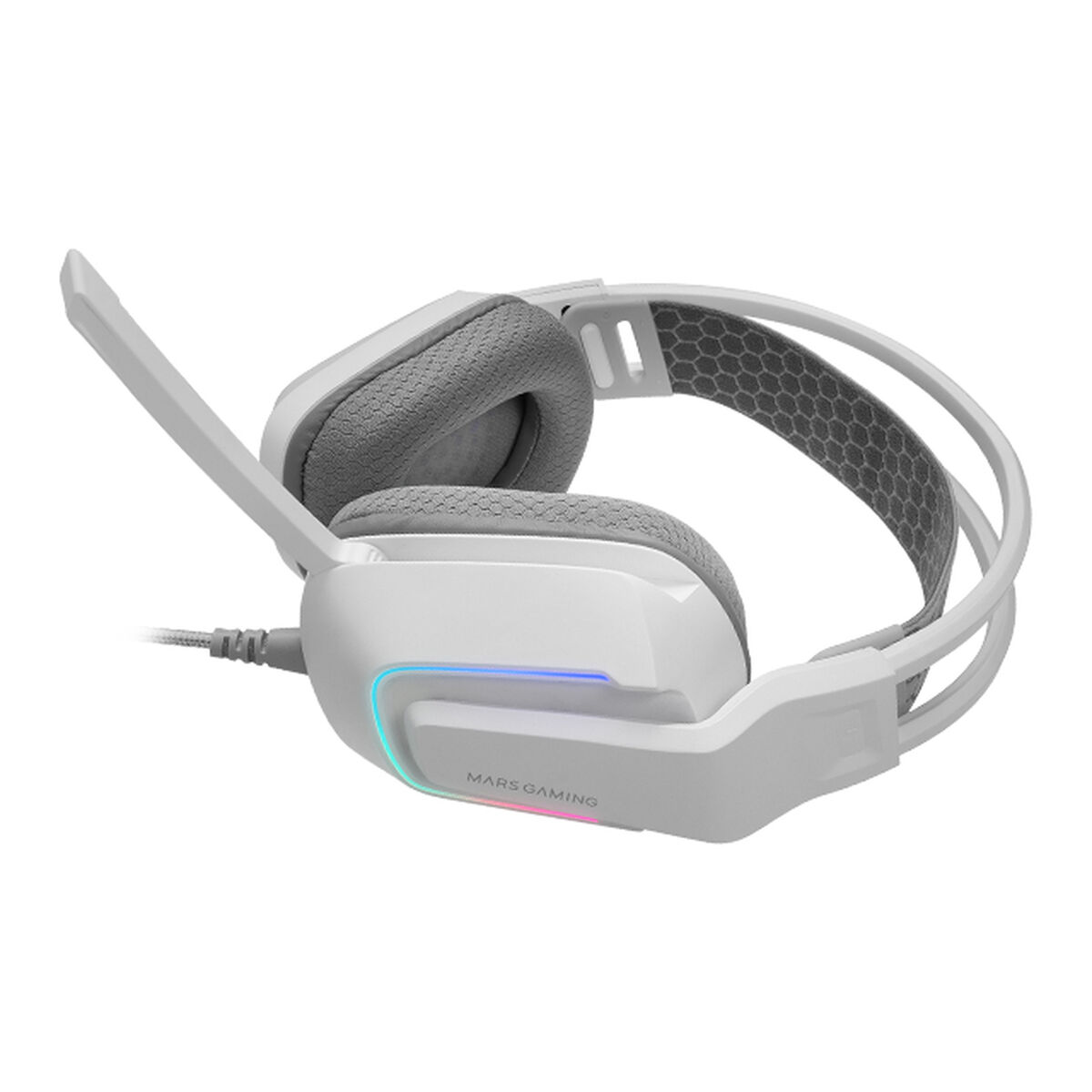 Bild von Gaming Headset with Microphone Mars Gaming MH-Strike White Multicolour