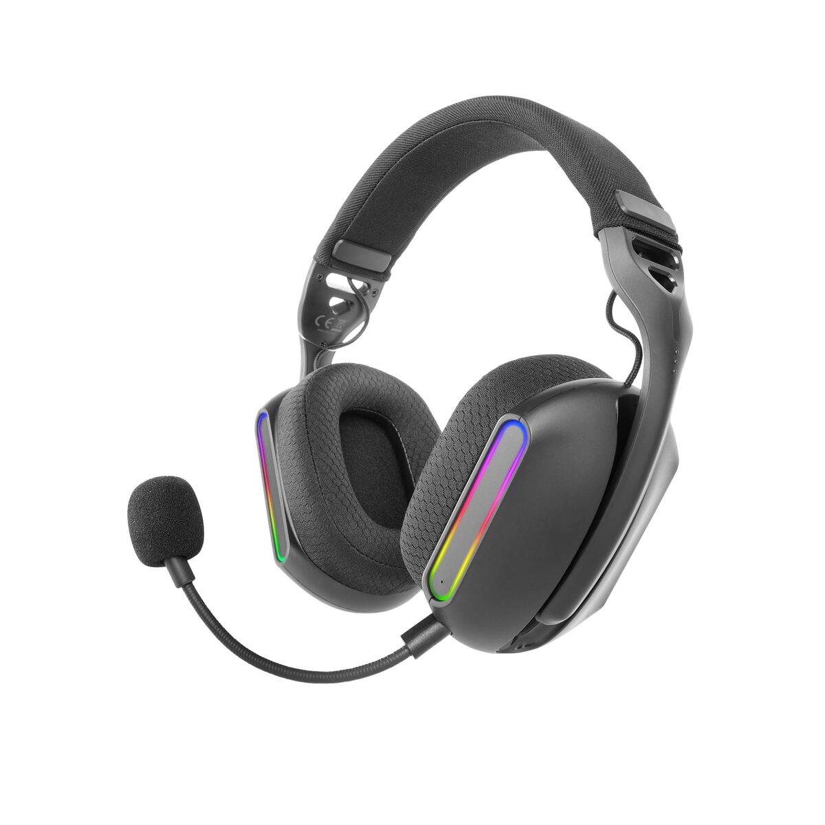Gaming Headset with Microphone Mars Gaming MHWPRO Black Multicolour