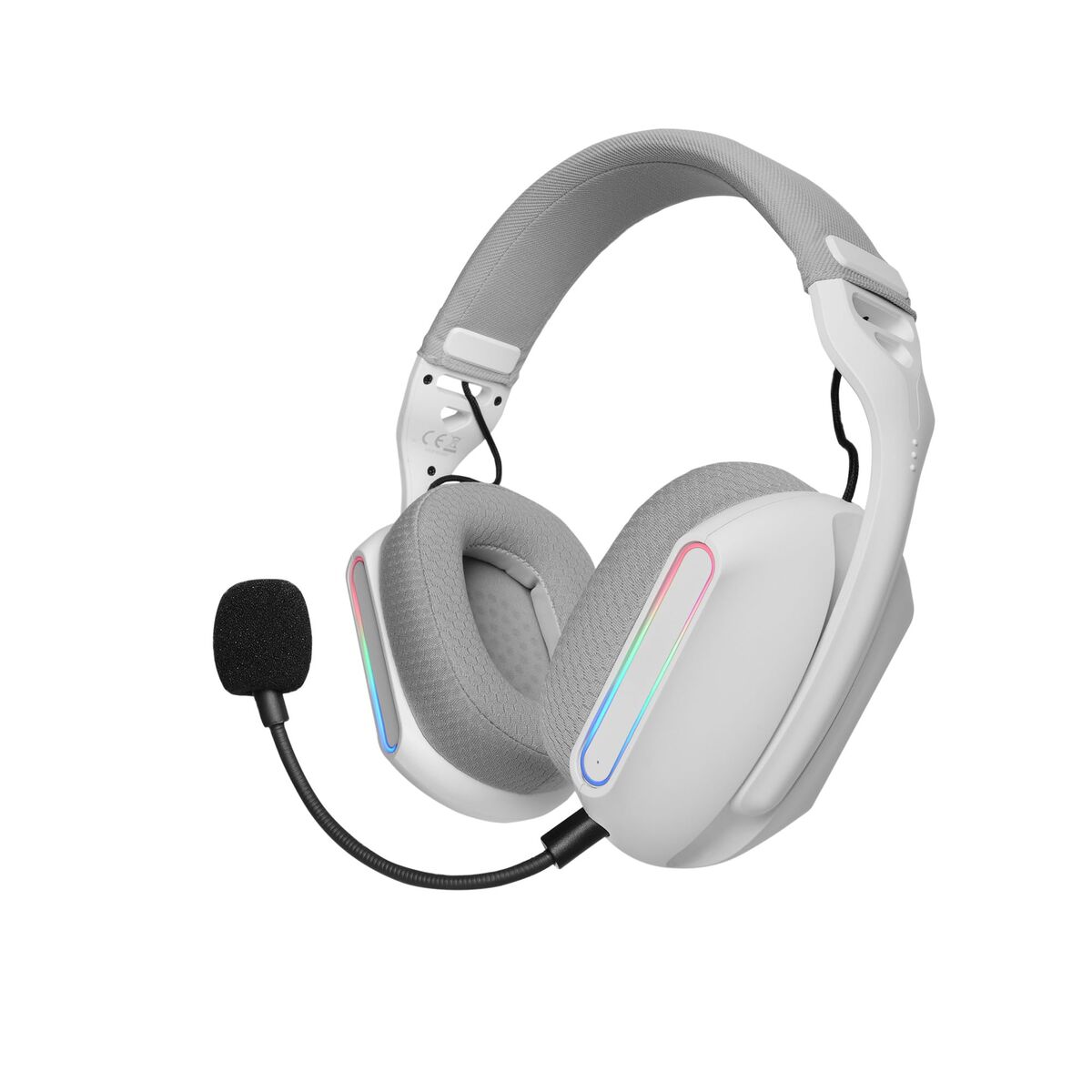 Headphones Mars Gaming MHWPROW White Multicolour