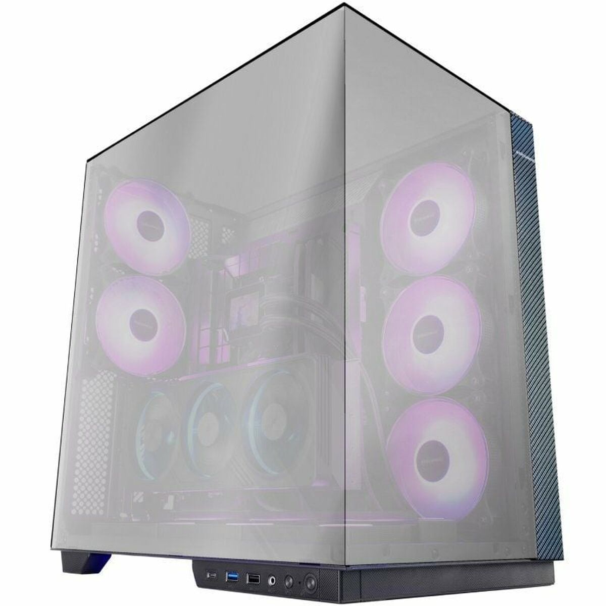Κουτί Μέσος Πύργος ATX Mars Gaming MC3GFPRO Μαύρο